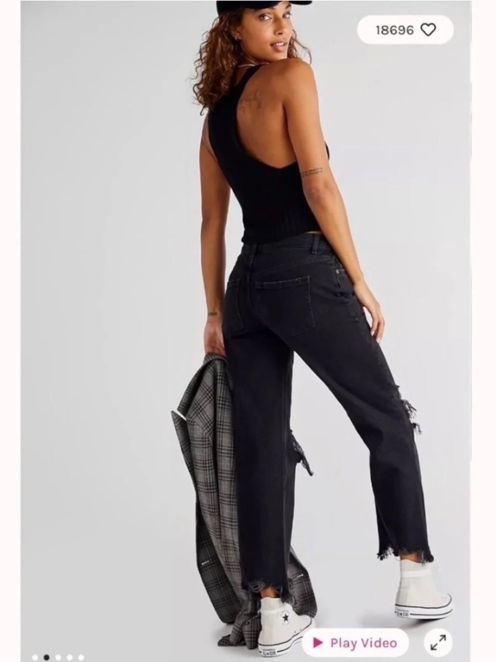 Free People Maggie Mid-Rise Straight-Leg Jeans
